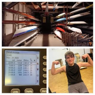 Die Tage werden kürzer. (v.a.) Rentner schaffen‘s noch aufs Wasser. Wenn die Boote früh „schlafen gehen“, dreht unsere @krv_jugend.1897 im Kraftraum auf 🔥 @lorik.shala4 z.B. zeigt sich auch auf der Langstrecke der @concept2germany #mrc2025 in bestechender Form 💪🏻