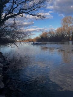 Zu jeder Jahreszeit schön; unsere Ruderer - ähm, unser Ruderrevier 😁 Zur (Fast-)Jahresendfahrt haben sich heute auch die Jugendtrainerinnen ins Gigboot verirrt 👍🏻 #gemeinsamammain